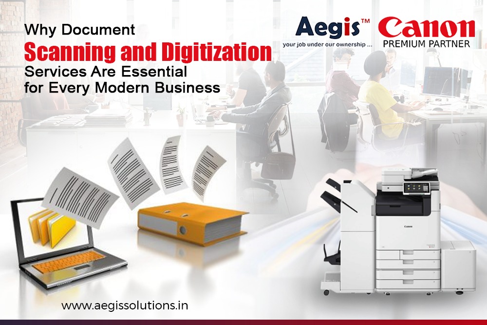 Why Document Scanning and Digitization Services Are Essential for Every Modern Business